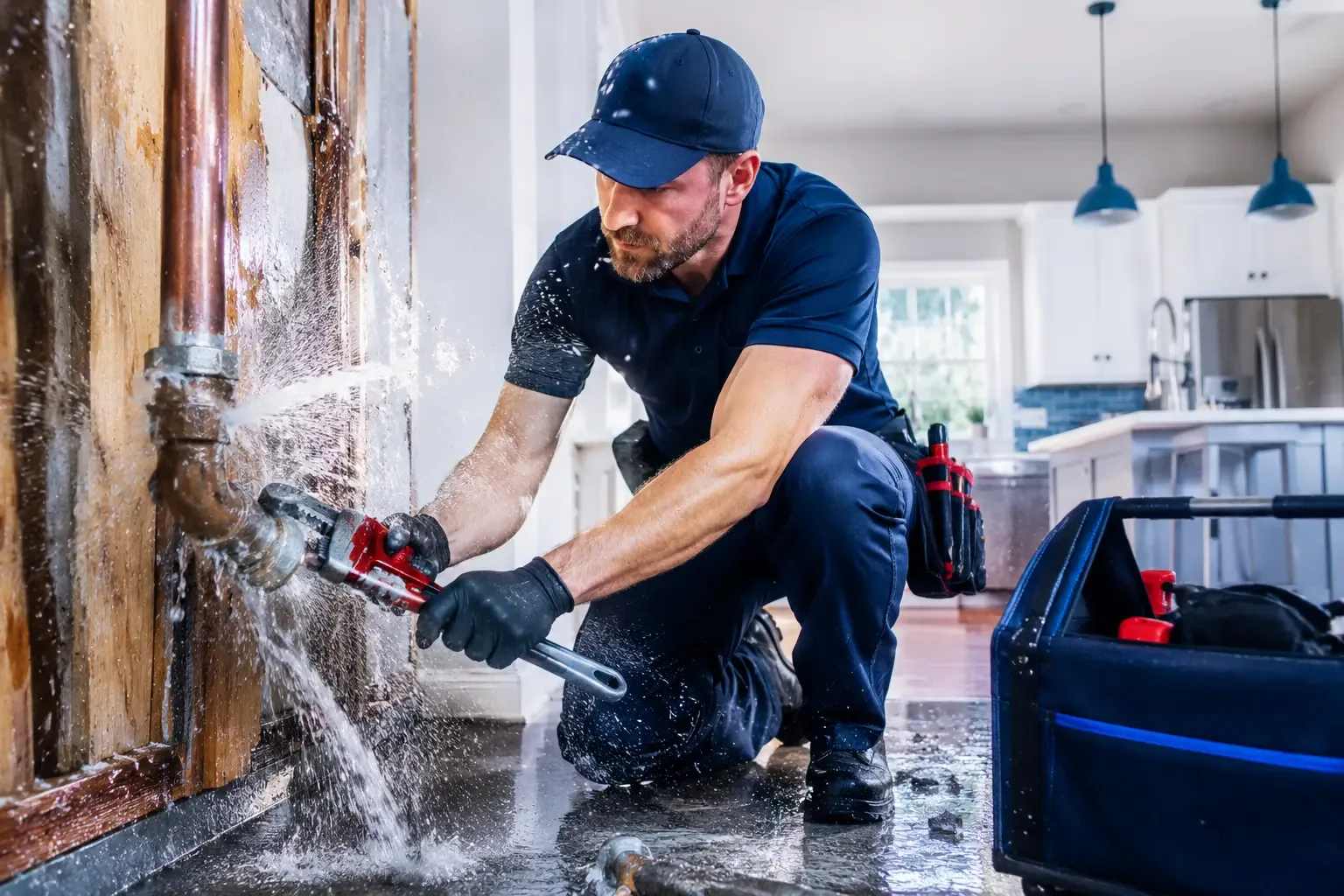 Local emergency pipe repair professionals in Lizemores, WV
